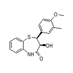 (2S,3S)-3-Hydroxy-2-(4-methoxy-3-methylphenyl)-2,3-dihydrobenzo[b][1,4]thiazepin-4(5H)-one