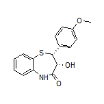 (2R,3R)-3-Hydroxy-2-(4-methoxyphenyl)-2,3-dihydrobenzo[b][1,4]thiazepin-4(5H)-one