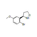 (R)-3-(2-Bromo-5-methoxyphenyl)isoxazolidine