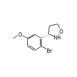 (S)-3-(2-Bromo-5-methoxyphenyl)isoxazolidine