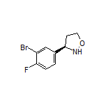 (R)-3-(3-Bromo-4-fluorophenyl)isoxazolidine
