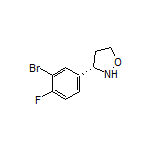 (S)-3-(3-Bromo-4-fluorophenyl)isoxazolidine