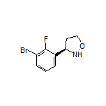 (R)-3-(3-Bromo-2-fluorophenyl)isoxazolidine