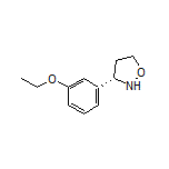 (S)-3-(3-Ethoxyphenyl)isoxazolidine