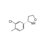 (S)-3-(3-Chloro-4-methylphenyl)isoxazolidine