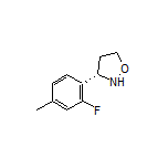 (S)-3-(2-Fluoro-4-methylphenyl)isoxazolidine