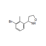 3-(3-Bromo-2-methylphenyl)isoxazolidine