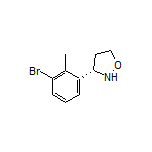 (S)-3-(3-Bromo-2-methylphenyl)isoxazolidine