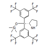(S)-2-[Bis[3,5-bis(trifluoromethyl)phenyl][(trimethylsilyl)oxy]methyl]pyrrolidine