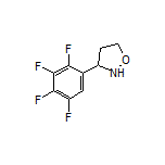3-(2,3,4,5-Tetrafluorophenyl)isoxazolidine