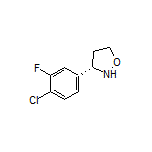 (S)-3-(4-Chloro-3-fluorophenyl)isoxazolidine
