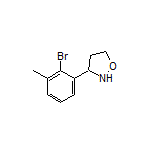 3-(2-Bromo-3-methylphenyl)isoxazolidine