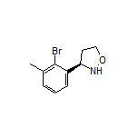 (R)-3-(2-Bromo-3-methylphenyl)isoxazolidine