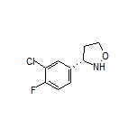 (S)-3-(3-Chloro-4-fluorophenyl)isoxazolidine