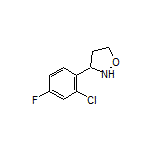 3-(2-Chloro-4-fluorophenyl)isoxazolidine