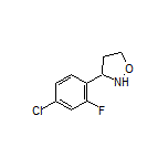 3-(4-Chloro-2-fluorophenyl)isoxazolidine