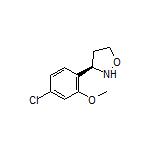 (R)-3-(4-Chloro-2-methoxyphenyl)isoxazolidine