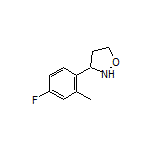 3-(4-Fluoro-2-methylphenyl)isoxazolidine