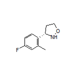 (S)-3-(4-Fluoro-2-methylphenyl)isoxazolidine