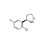 (R)-3-(2-Chloro-5-iodophenyl)isoxazolidine