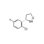 (S)-3-(2-Chloro-5-iodophenyl)isoxazolidine