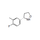 (S)-3-(4-Fluoro-3-methylphenyl)isoxazolidine