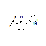 (S)-3-[2-Chloro-3-(trifluoromethyl)phenyl]isoxazolidine