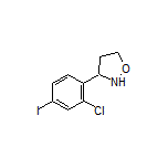 3-(2-Chloro-4-iodophenyl)isoxazolidine