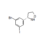 (S)-3-(3-Bromo-5-iodophenyl)isoxazolidine