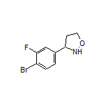 3-(4-Bromo-3-fluorophenyl)isoxazolidine