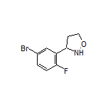 3-(5-Bromo-2-fluorophenyl)isoxazolidine