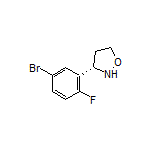 (S)-3-(5-Bromo-2-fluorophenyl)isoxazolidine