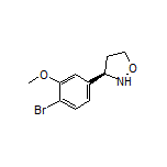 (R)-3-(4-Bromo-3-methoxyphenyl)isoxazolidine