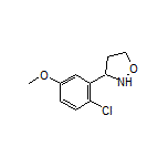 3-(2-Chloro-5-methoxyphenyl)isoxazolidine