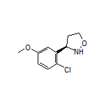 (R)-3-(2-Chloro-5-methoxyphenyl)isoxazolidine