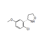 (S)-3-(2-Chloro-5-methoxyphenyl)isoxazolidine
