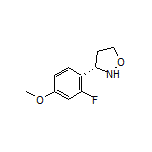 (S)-3-(2-Fluoro-4-methoxyphenyl)isoxazolidine
