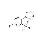 3-[4-Fluoro-2-(trifluoromethyl)phenyl]isoxazolidine
