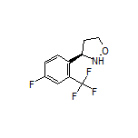 (R)-3-[4-Fluoro-2-(trifluoromethyl)phenyl]isoxazolidine