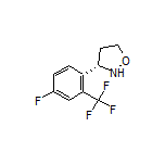 (S)-3-[4-Fluoro-2-(trifluoromethyl)phenyl]isoxazolidine
