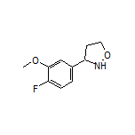 3-(4-Fluoro-3-methoxyphenyl)isoxazolidine