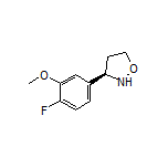 (R)-3-(4-Fluoro-3-methoxyphenyl)isoxazolidine