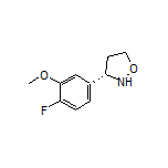 (S)-3-(4-Fluoro-3-methoxyphenyl)isoxazolidine