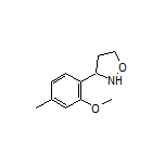 3-(2-Methoxy-4-methylphenyl)isoxazolidine