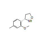 (S)-3-(2-Methoxy-4-methylphenyl)isoxazolidine