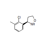 (R)-3-(2-Chloro-3-methylphenyl)isoxazolidine