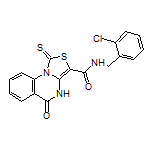 N-(2-Chlorobenzyl)-5-oxo-1-thioxo-4,5-dihydro-1H-thiazolo[3,4-a]quinazoline-3-carboxamide