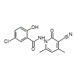 5-Chloro-N-[3-cyano-4,6-dimethyl-2-oxopyridin-1(2H)-yl]-2-hydroxybenzamide