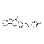 3-[3-(4-Fluorophenoxy)-2-hydroxypropyl]benzofuro[3,2-d]pyrimidin-4(3H)-one