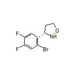 (S)-3-(2-Bromo-4,5-difluorophenyl)isoxazolidine